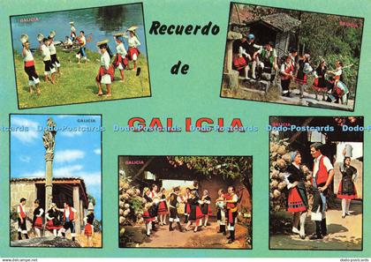 D183984 Recuerdo de Galicia. Ediciones Paris. J. M. Multi View