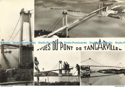 D187454 Vues du Pont de Tancarville. Pont de Tancarville. No. 7. 013. Multi View