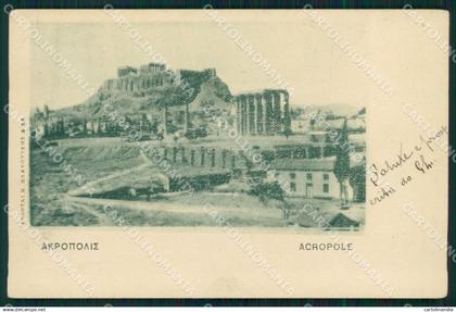 Grecia Greece Athens postcard cartolina MT0029