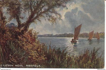 PC02689 Fritton Mere. Norfolk. S. Hildesheimer and Co. Norfolk Broads series 536