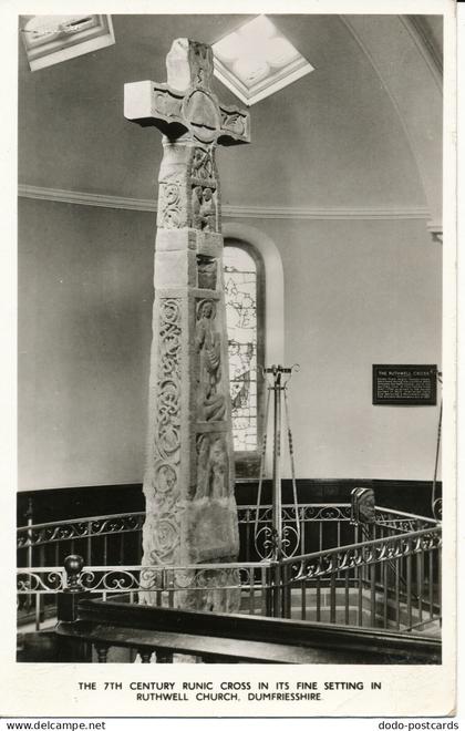 PC03485 Runic Cross. Ruthwell Church. Dumfriesshire. RP