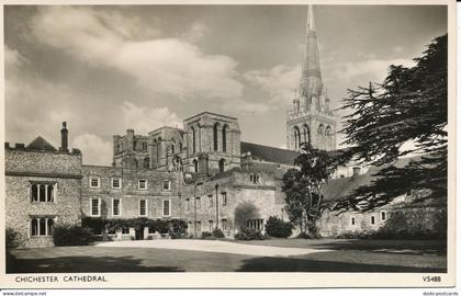 PC03718 Chichester Cathedral. Photochrom