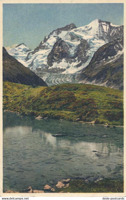 PC18962 Zinal. Alpe d Arpitetta Pointe de Zinal. Dt. Blanche. Grd. Cornier. Gyge