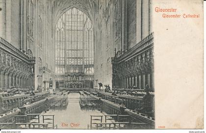 PC29200 Gloucester. The Choir. Gloucester Cathedral. Stengel. No 19408. 1909