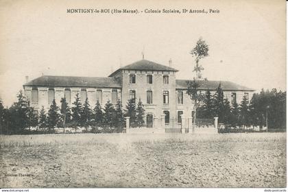 PC39339 Montigny le Roi. Colonie Scolaire. Arrond. Paris