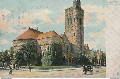 PC46532 Paterson. N. J. St. Pauls Church. Tuck. No 2207. 1906