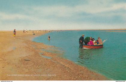 PC50453 The Ferry. Wells Beach. Wells Next the Sea. Salmon