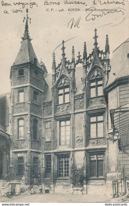 PC50997 Rouen. Hotel Bourgtheroulde. C. V. No 448