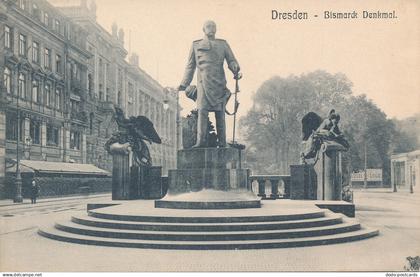 PC52352 Dresden. Bismark Denkmal. Carl Doge