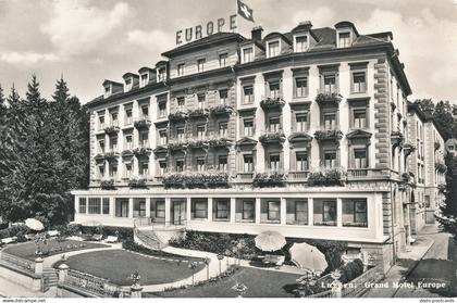 PC53880 Luzern. Grand Hotel Europe. Photoglob