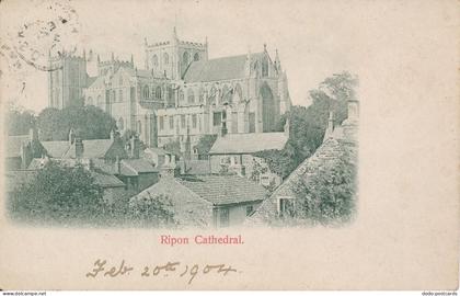 PC74777 Ripon Cathedral. Vita Schoeneberg. 1904