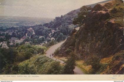 PC76800 Ivy Scar Rock. North Hill. Gt. Malvern. Jarrold. RP. 1952