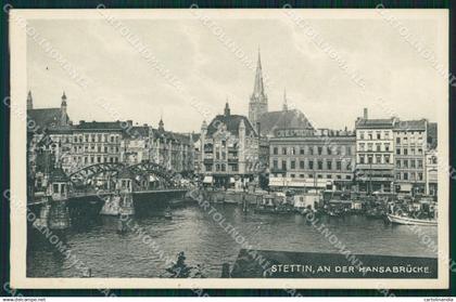 Polonia Poland Stettin postcard cartolina MT0139