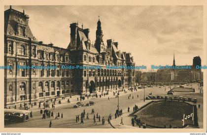 R004554 Paris. L Hotel de Ville. Yvon. No 20