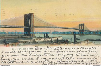 R009079 Brooklyn Bridge. 1906