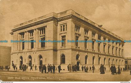 R009515 Post Office. Spokane. Washington