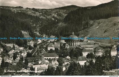 R010354 St. Blasien sudl. Hochschwarzwald. Haine. RP. 1957