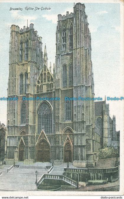 R011541 Bruxelles. Eglise Ste Gudule. S. Theys