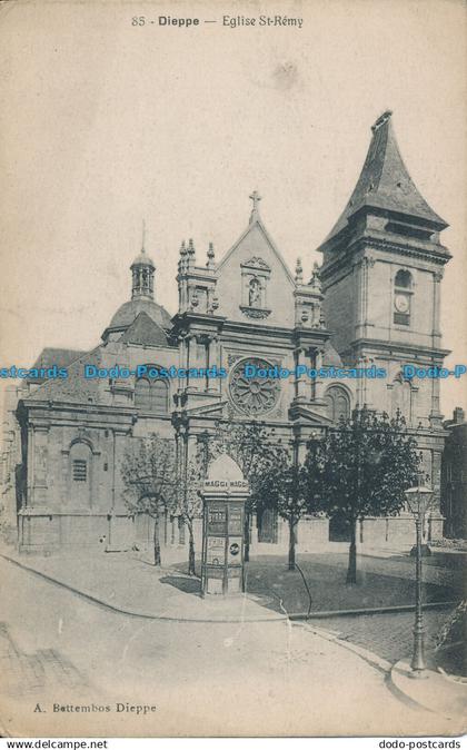 R016850 Dieppe. Eglise St. Remy. A. Bettembos Dieppe