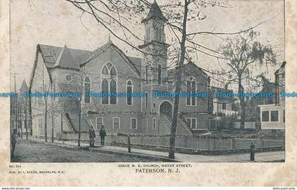 R016859 Grace M. E. Church. Water Street. Paterson. N. J. I. Stern