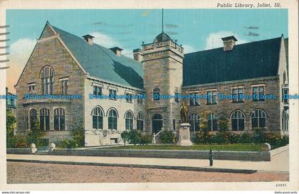 R017194 Public Library. Joliet. Ill. Harry F. Beach. 1942