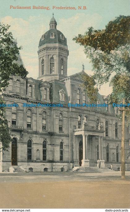 R017274 Parliament Building. Fredericton. N. B. Valentine