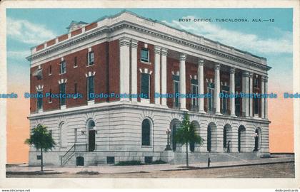 R030966 Post Office. Tuscaloosa. Ala. Kropp