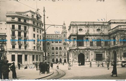 R038873 Sevilla. Plazas de San Francisco y Nueva. Garcia Garrabella. B. Hopkins