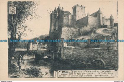 R040680 Clisson. Le Chateau. J. Nozais