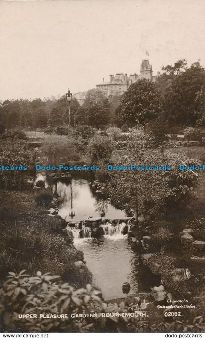 R042209 Upper Pleasure Gardens. Bournemouth. Chandler. 1911