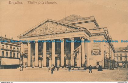 R046092 Bruxelles. Theatre de la Monnaie