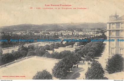 R051763 Pau. Jurancon Vu du Boulevard des Pyrenees. Labouche Freres. No 37