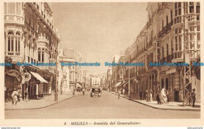 R053966 Melilla. Avenida del Generalisimo. No 4