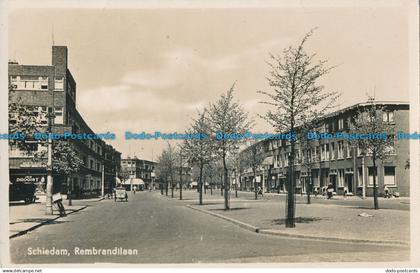 R055154 Schiedam. Rembrandtlaan. Hema. RP