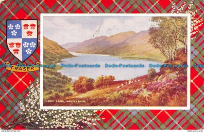 R058328 Loch Long. Argyllshire. Fraser. Art Colour. Valentine