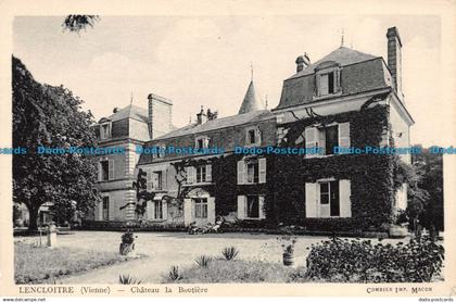 R058847 Lencloitre. Vienne. Chateau la Boutiere. Combier Imp. Macon