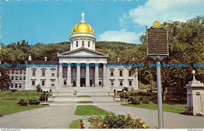 R065410 State Capitol. Montpelier. Vermont. Dexter Press