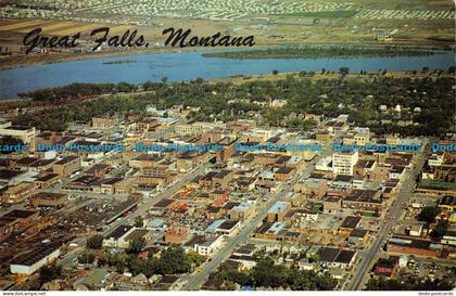 R066076 Great Falls. Montana. Clifford B. Elis. 1973. Ellis Post Card