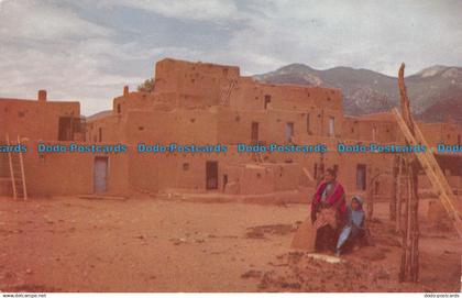 R071187 Ancient Taos Pueblo. Taos. New Mexico