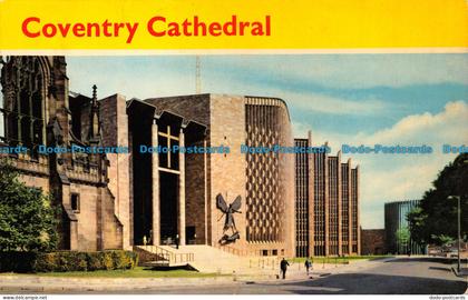 R073557 Coventry Cathedral. Coventry Cathedral from the East. Jarrold. RP