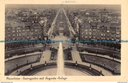 R074945 Mannheim. Rosengarten mit Augusta Anlage