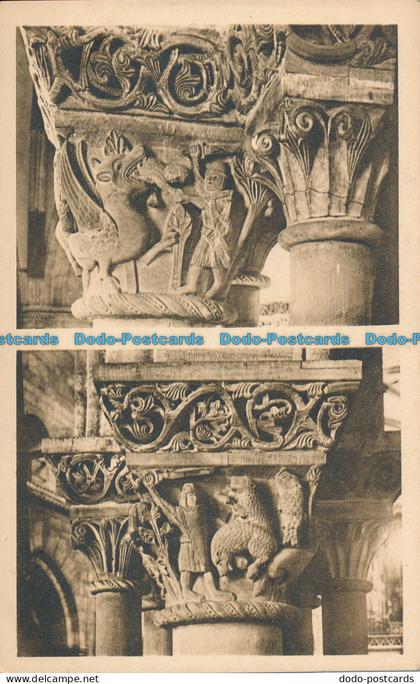 R078691 Basler Munster. Romanische Kapitelle des Chorumgangs. I. Munster. B. Hop