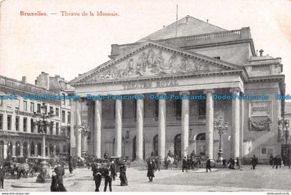 R089286 Bruxelles. Theatre de la Monnaie. Lux. 1817