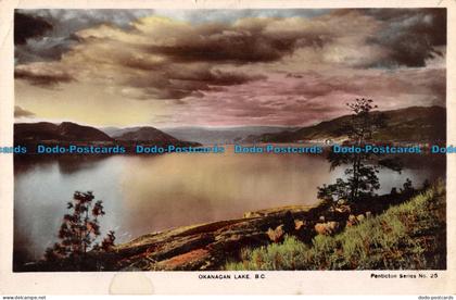 R089771 Okanagan Lake. B. C. Penticton Series No. 25. RP. Camera Products. Bill