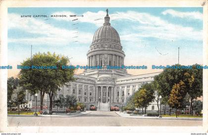 R089858 State Capitol. Madison. E. C. Kropp. 1929