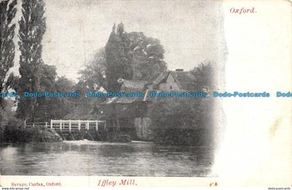 R102061 Oxford. Iffley Mill. Savage. Carfax. Oxford. 1905