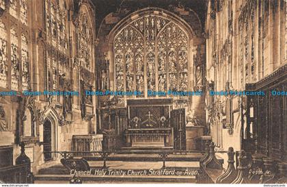 R102643 Chancel. Holy Trinity Church. Stratford on Avon. E. Anthony Tyler. 1911