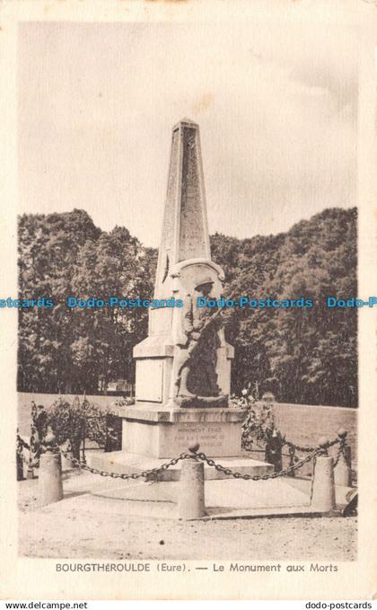 R103943 Bourgtheroulde. Eure. Le Monument aux Morts. R. Caron