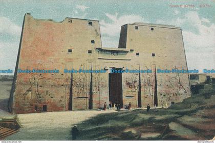 R121871 Temple Gates. Edfu