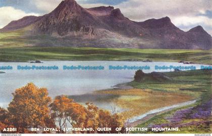 R147966 Ben Loyal. Sutherland. Queen of Scottish Mountains. White. Best of All.